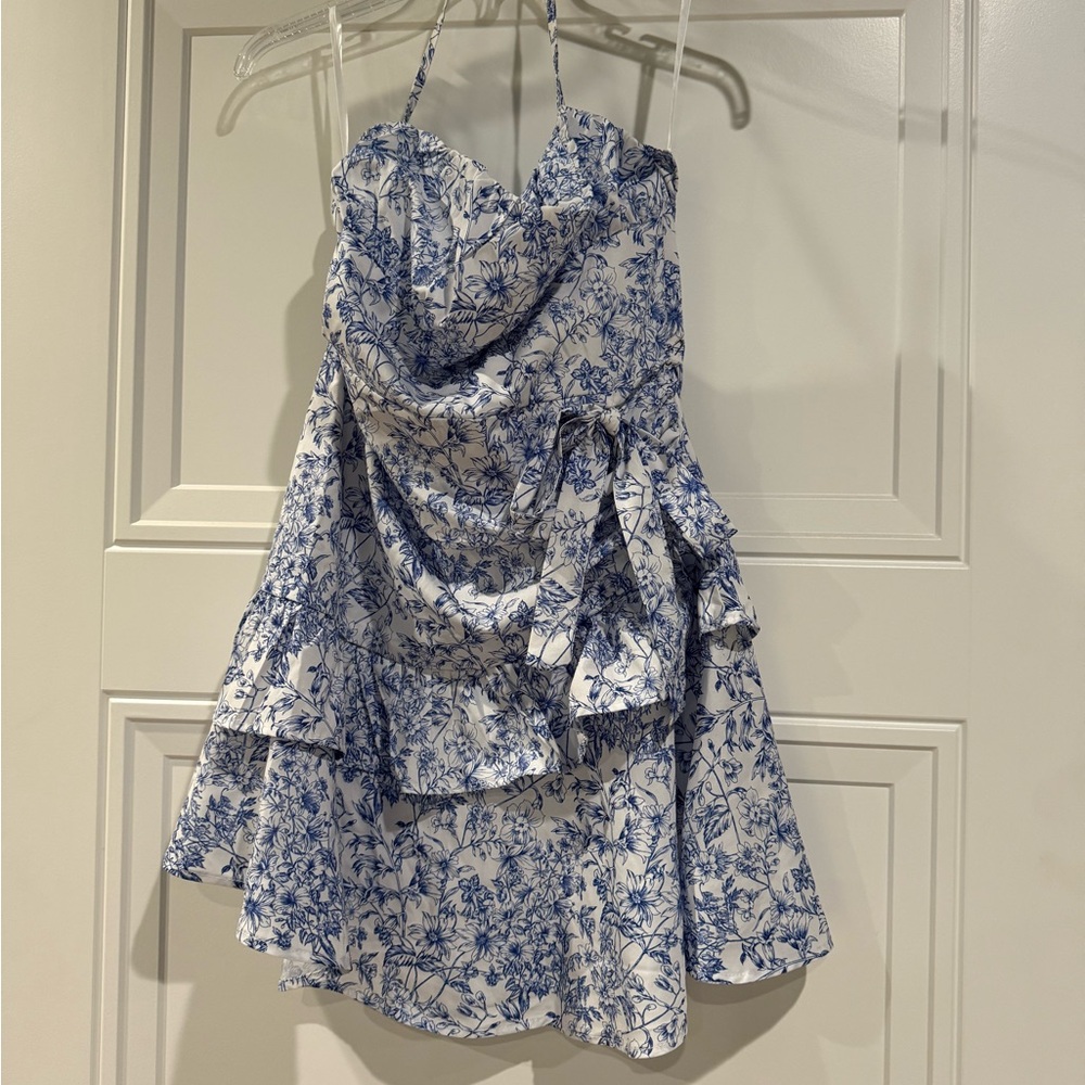 Women’s Shein Floral Halter Dress (M)